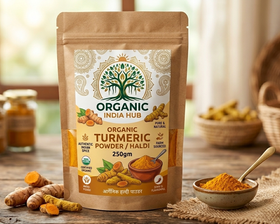 Organic Turmeric Powder / Haldi (250gm)